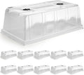 10 Pack 6.3" Tall Humidity Domes by RooTrimmer