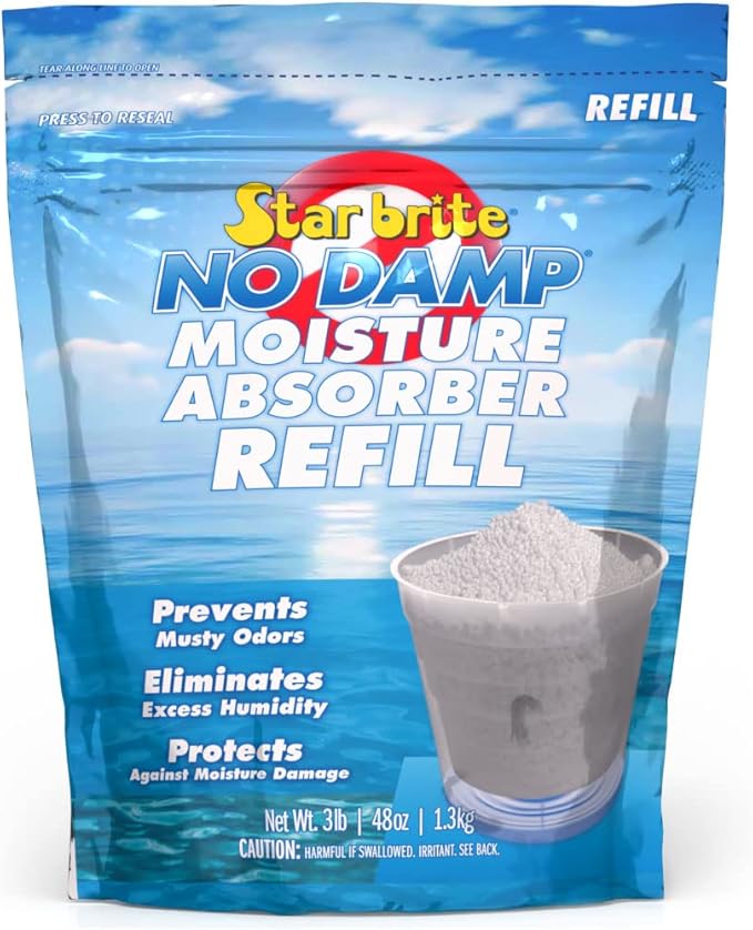 STAR BRITE No Damp Moisture Absorber & Dehumidifier 48 Ounce Refill by Starbrite