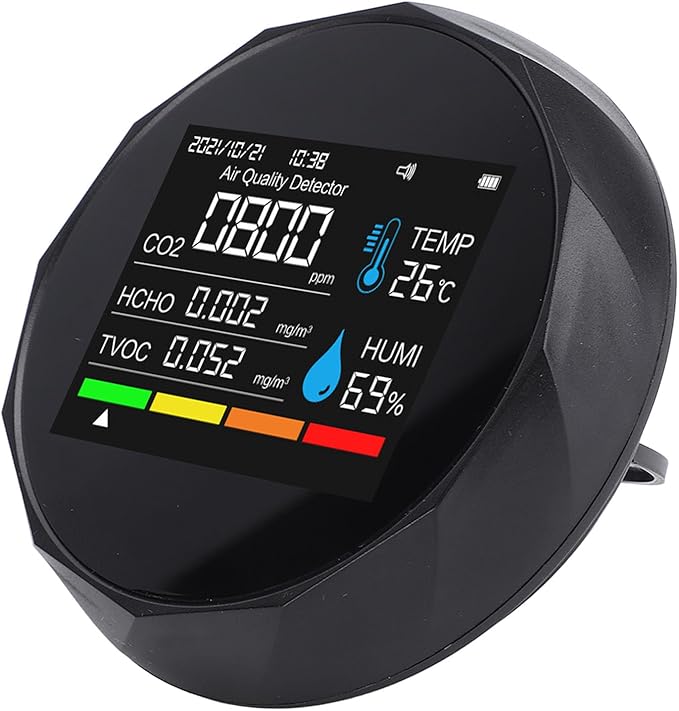 Fafeicy 5 in 1 Indoor Air Quality Detector Bluetooth APP Accurate Sensor - Image 8