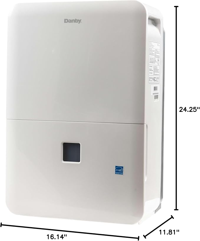 Danby DDR050BJP2WDB 50 Pint Dehumidifier - Image 9