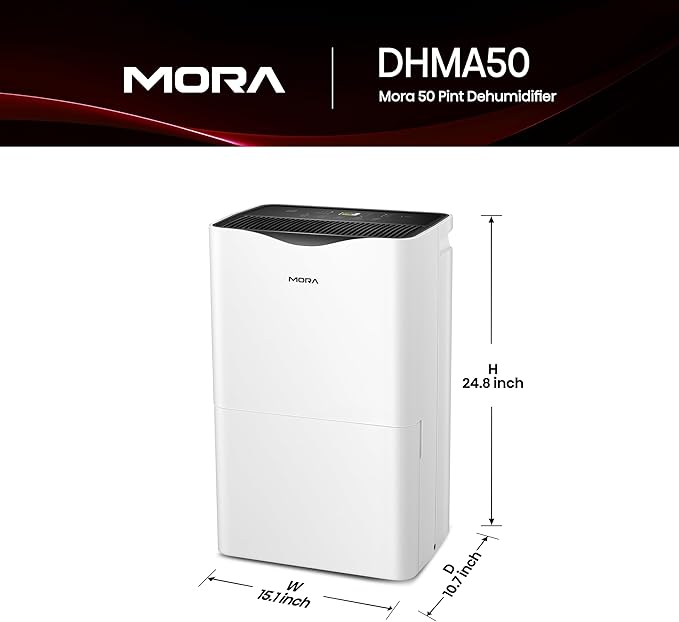Mora Mora by Hisense 50 Pint Dehumidifier, - Image 2