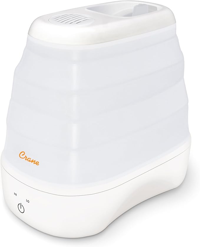 1 Gal. Warm Mist Collapsible Humidifier, Top Fill, by Crane