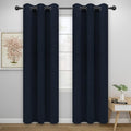 Easy-Going Blackout Curtains for Bedroom, Solid Thermal Insulated Grommet and by Easy-Going