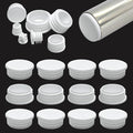 1-7/8" Plastic Hole Plugs White -Round Chair Leg Caps, Flush Mount Pipe Plugs by EASYEAH