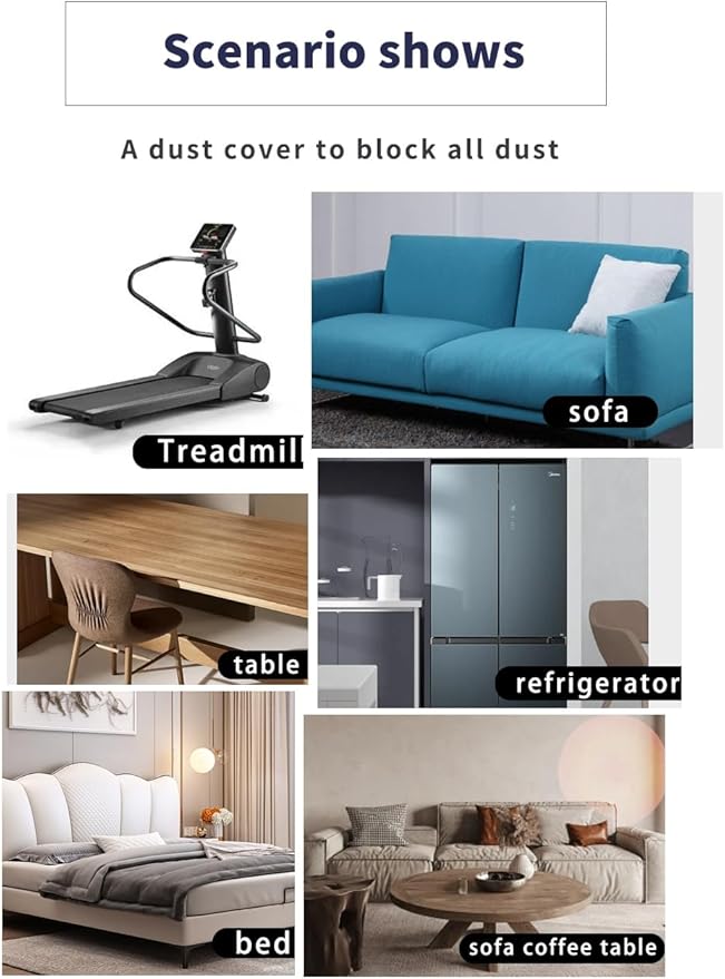 Furniture Cover Multi-Purpose, Indoor and Outdoor Furniture Dust Cover Sofa - Image 3
