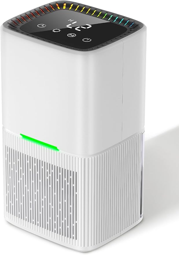 Dehumidifier, 60 OZ Water Tank, 500 sq.ft Quiet Dehumidifiers by Unknown