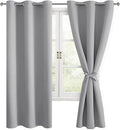 Hiasan Blackout Curtains for Bedroom, 42 x 63 Inches Length by Hiasan