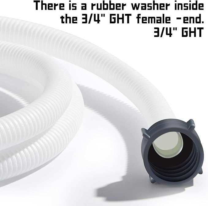Dehumidifier Drain Hose 3/4 Inches FHT Connection - Image 4