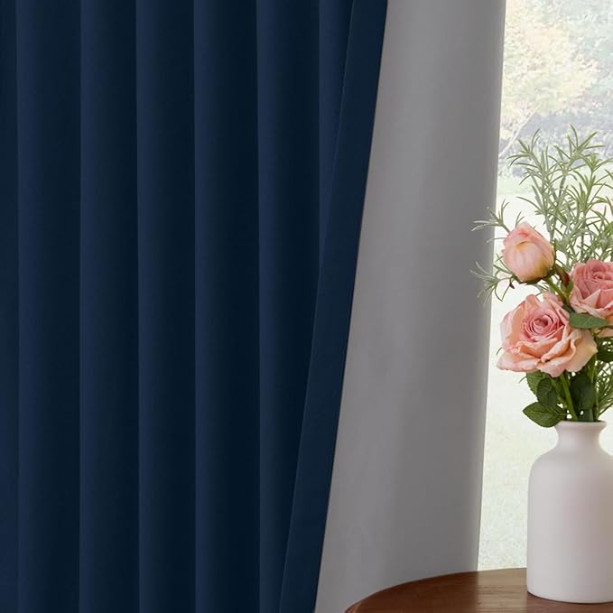 INOVADAY Thermal Sliding Door Curtains 100% Blackout Curtains - Image 5
