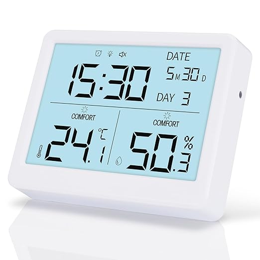 Indoor Digital Thermometer & Humidity Meter, Home Hygrometer Temperature Gauge by Unknown