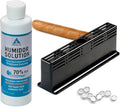 Humidor Cigar Humidifier, Cigars Humidor Solutions Kit, 3-Way Humidification by AUNLIX