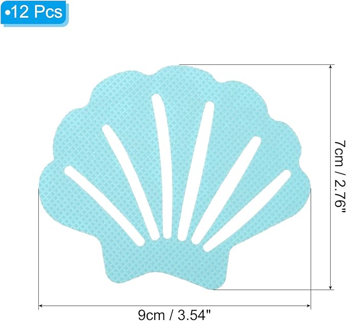 PATIKIL 12 Pcs Non Slip Bathtub Stickers, Anti Slip Shower Stickers Bathroom - Image 2