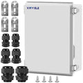 Waterproof Outdoor Project ABS Plastic Junction Box IP67 Weatherproof Dustproof by XINYIELE