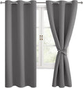 Hiasan Blackout Curtains for Bedroom, 38 x 63 Inches Length by Hiasan