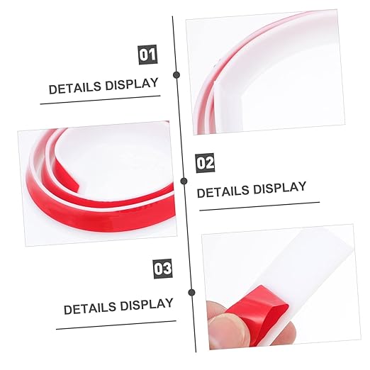 1pc Self-Adhesive Bathroom Water Retaining Strip Caulk Baffle - Image 4