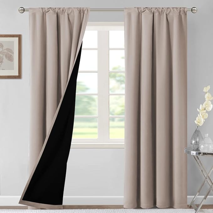 H.VERSAILTEX 100% Blackout Curtains by HVERSAILTEX