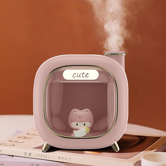 Cute Pet Humidifier, 13.5oz Creative TV Humidifier, USB Plug in Use, Desktop by WATSAVPUP