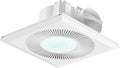 Bathroom Exhaust Fan with Light 165CFM Shower Bathroom Vent Fan with 11.8IN 15w by FWASTT