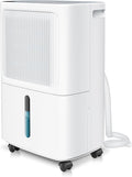 Dehumidifiers for Home with Drain Hose, 55 OZ Water Tank, 2500 Sq.Ft 35 Pints by Alphavoltage
