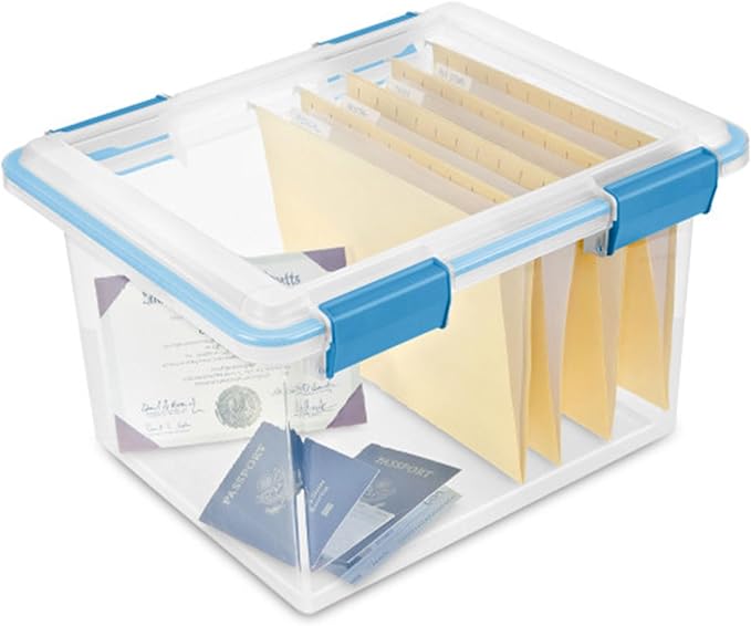 Sterilite 16-Pack Gasket Box, Weather-Resistant Storage Bins - Image 9