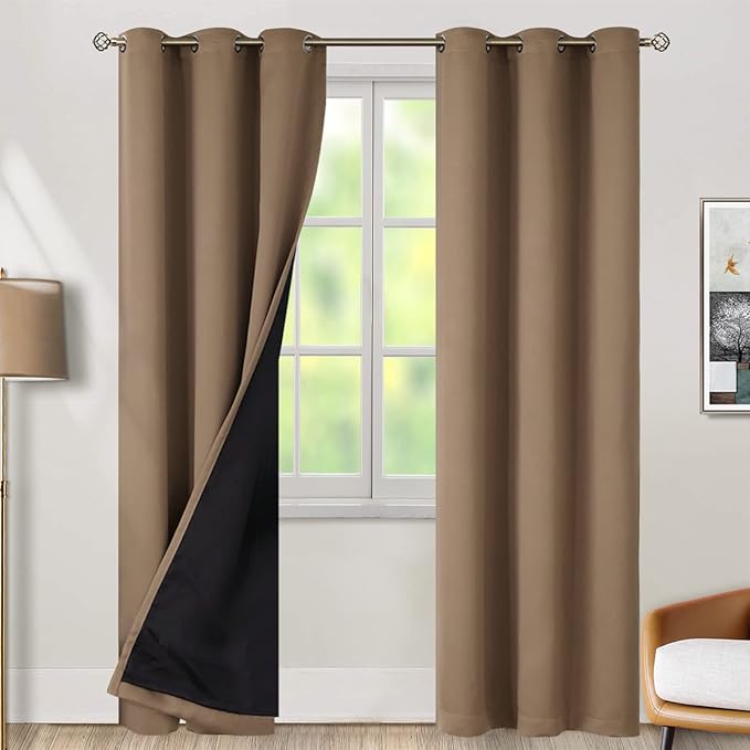 BGment Total Thermal Insulated 100% Blackout Curtains by BGment