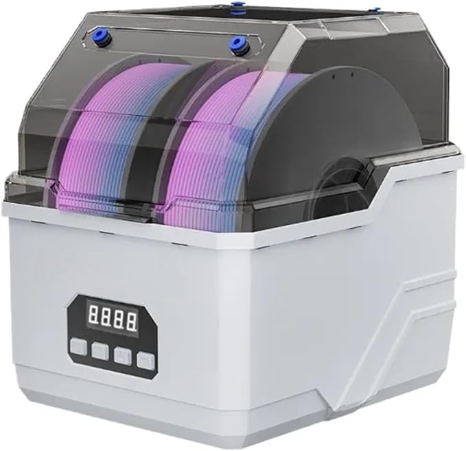 Compatible with KINGROON 3D Filament Dry Box 2 Rolls Fila Dryer All Arround - Image 2