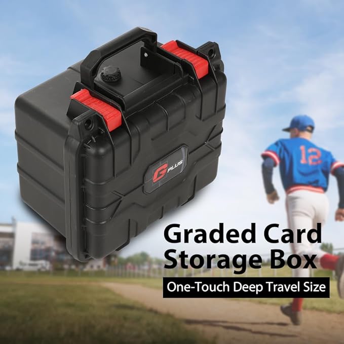 G-PLUS Graded Card Storage Box Fit BGS PSA SGC FGS Weatherproof Graded Sports - Image 2