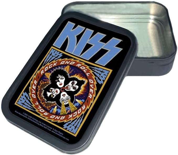 KISS Rock N Roll Over Storage Container 4.37" L x 3.5" W x 1" H - Image 2