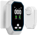 5-in-1 Carbon Monoxide Detectors Plug in, Natural Gas Leak & Smoke Alarm by Veevvio