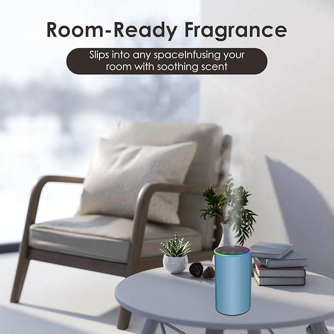 Waterless Essential Oil Diffuser, Battery Powered Mini Scent Air Machine - Image 7
