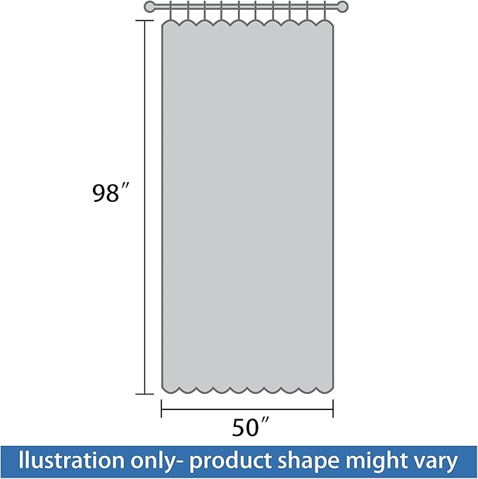 DriftAway Soundproof Thermal Insulated Quilted Curtain Liners - Image 8