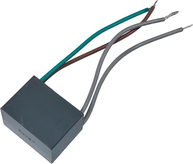 HQRP Capacitor fits Hampton Bay Ceiling Fan CBB61 4.7uf+1uf 4-Wire UL Listed - Image 4