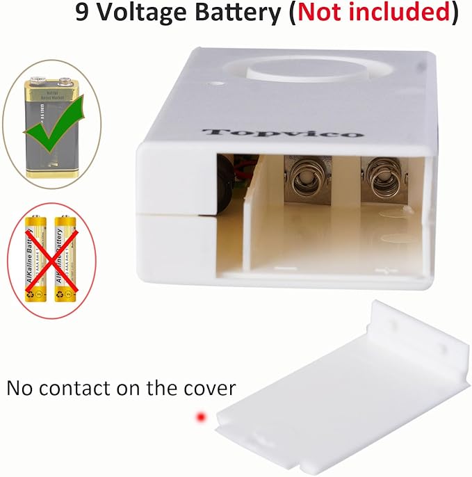 Topvico Water Leak Sensor Detector Flood Alarm - Image 5