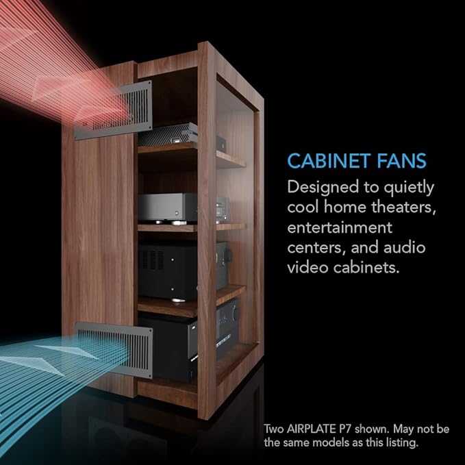 AC Infinity AIRPLATE P7, Quiet Cooling Cabinet Fan System - Image 2