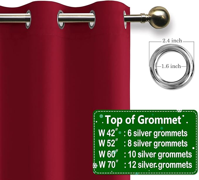 Hiasan Grommet Blackout Curtains - Image 6