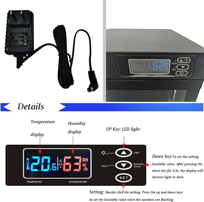 Electronic Dry Cabinet 50L, 4 Layers Camera Storage Cabinet, Digital - Image 3