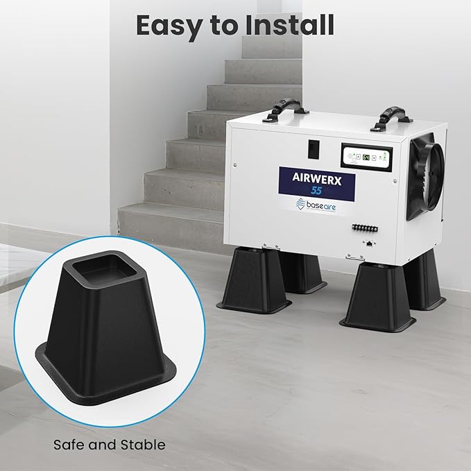 BaseAire Dehumidifier Riser Kit - Image 3