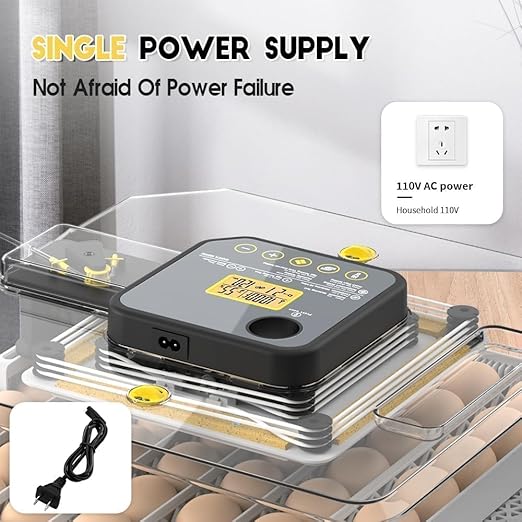 4th Gen – 48 Egg Fully Automatic Incubator, 2026 UpgradedDesign, Intelligent - Image 6