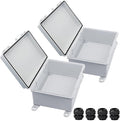 Waterproof Outdoor Electrical Box Junction Box Weatherproof IP67 ABS Plastic by YETLEBOX