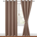 Hiasan Blackout Curtains for Bedroom, 52 x 84 Inches Long by Hiasan
