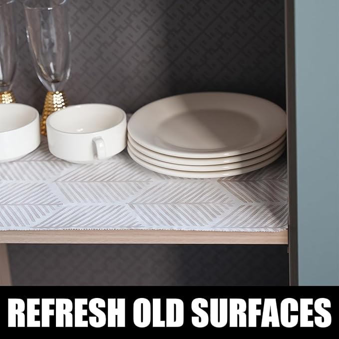 Shelf Liners for Kitchen Cabinets, 24IN x 10FT Non Adhesive and Strong Non-Slip - Image 4