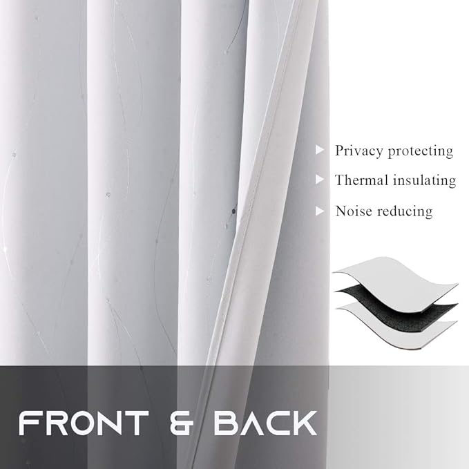 NICETOWN Room Darkening Curtains - Image 6