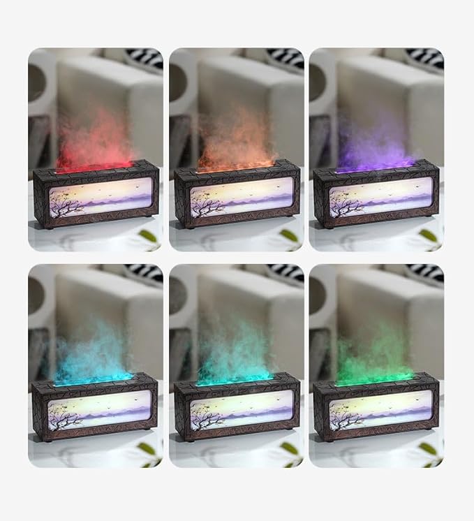 Fireplace Flame Essential Oil Diffuser - Image 9