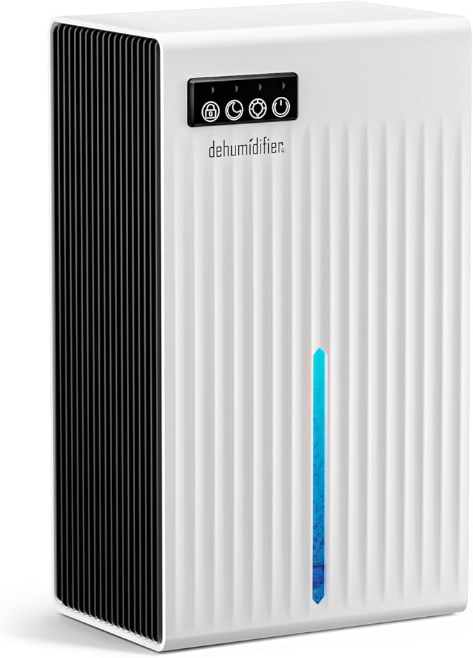Dehumidifier for Home, 95 OZ Water Tank, Dehumidifiers for Bathroom Bedroom by POOYUPPC