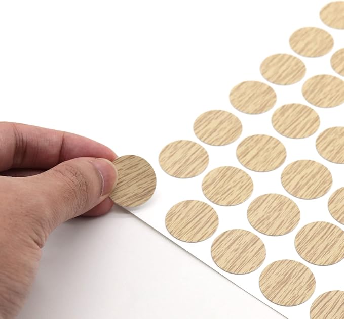 Self-Adhesive Screw Hole Stickers PVC Cover Caps Dustproof - Image 3