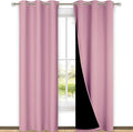 NICETOWN Blackout Curtains 80 inches Long, Full Light Blocking Drapes by NICETOWN