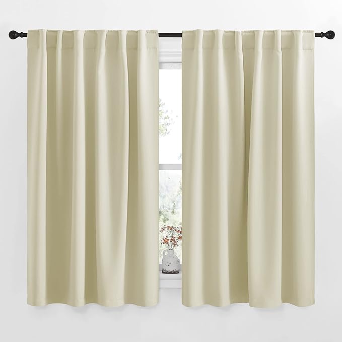 NICETOWN Small Window Curtains for Kitchen, Home Decoration Room Darkening by NICETOWN
