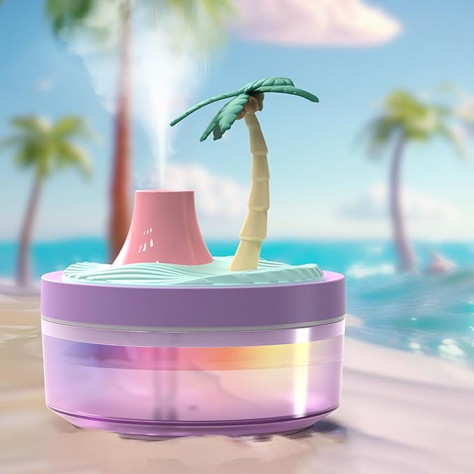 Cute Mini Humidifier 320mL Cool Mist Humidifie mute by Unknown