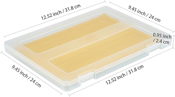 6 Pack A4 Paper Storage Box, 8.5 x 11 Project Case - Image 2