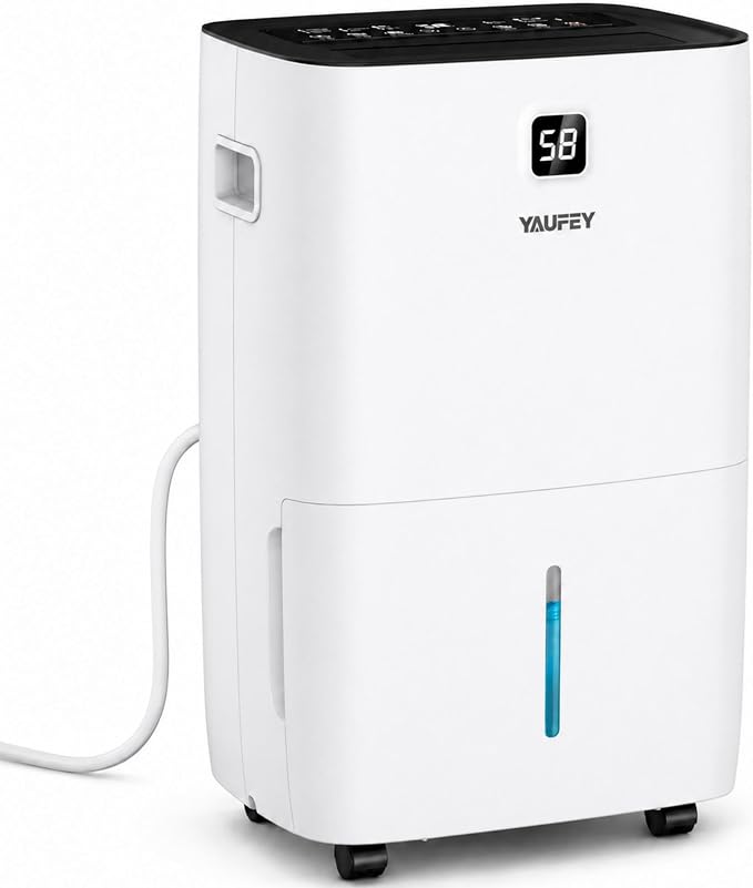 Yaufey 150 Pints Dehumidifier for Home, Basement and Large Room up to 8000 Sq. by Yaufey